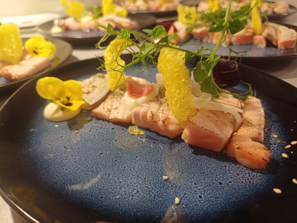 gebrande zalm